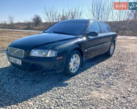 Черный Вольво С80, объемом двигателя 2.44 л и пробегом 400 тыс. км за 2999 $, фото 1 на Automoto.ua