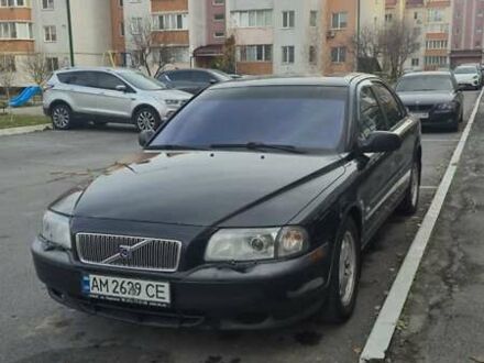 Черный Вольво С80, объемом двигателя 2.4 л и пробегом 390 тыс. км за 5000 $, фото 1 на Automoto.ua