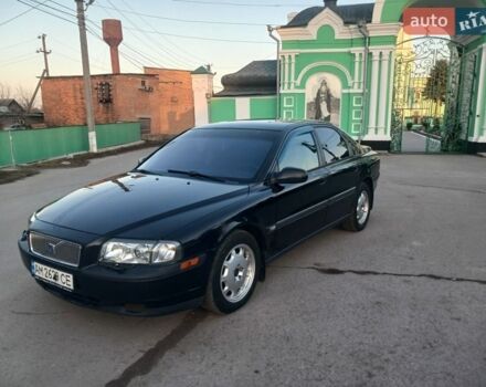 Черный Вольво С80, объемом двигателя 2.44 л и пробегом 400 тыс. км за 2900 $, фото 1 на Automoto.ua