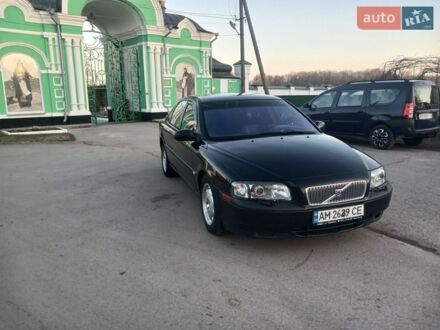 Черный Вольво С80, объемом двигателя 2.44 л и пробегом 400 тыс. км за 3000 $, фото 1 на Automoto.ua