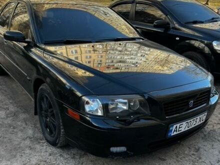 Черный Вольво С80, объемом двигателя 2.44 л и пробегом 380 тыс. км за 6000 $, фото 1 на Automoto.ua