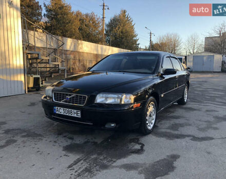 Чорний Вольво S80, об'ємом двигуна 2 л та пробігом 367 тис. км за 5500 $, фото 1 на Automoto.ua