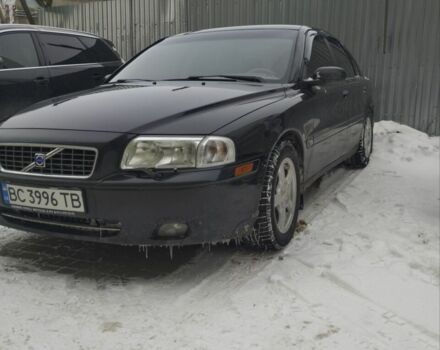 Черный Вольво С80, объемом двигателя 2.5 л и пробегом 310 тыс. км за 5800 $, фото 1 на Automoto.ua