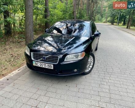 Черный Вольво С80, объемом двигателя 2.5 л и пробегом 365 тыс. км за 6600 $, фото 1 на Automoto.ua