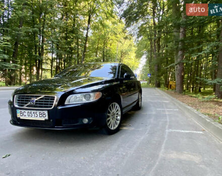 Черный Вольво С80, объемом двигателя 2.52 л и пробегом 357 тыс. км за 6600 $, фото 1 на Automoto.ua