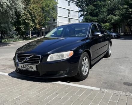 Черный Вольво С80, объемом двигателя 2.5 л и пробегом 238 тыс. км за 8200 $, фото 1 на Automoto.ua