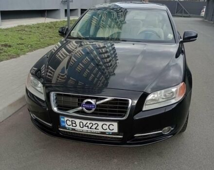 Черный Вольво С80, объемом двигателя 2 л и пробегом 240 тыс. км за 11000 $, фото 1 на Automoto.ua