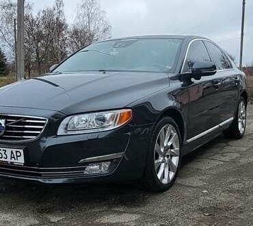 Черный Вольво С80, объемом двигателя 2.4 л и пробегом 106 тыс. км за 19000 $, фото 1 на Automoto.ua