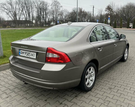 Коричневый Вольво С80, объемом двигателя 2.5 л и пробегом 300 тыс. км за 6700 $, фото 3 на Automoto.ua