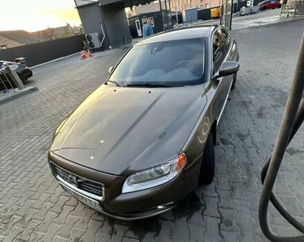 Коричневый Вольво С80, объемом двигателя 1.98 л и пробегом 344 тыс. км за 9800 $, фото 1 на Automoto.ua