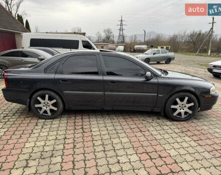 Серый Вольво С80, объемом двигателя 2.4 л и пробегом 290 тыс. км за 4200 $, фото 2 на Automoto.ua