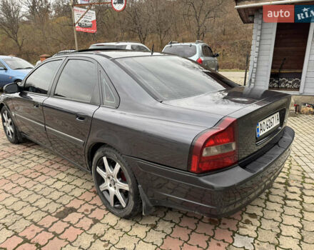 Серый Вольво С80, объемом двигателя 2.4 л и пробегом 290 тыс. км за 4200 $, фото 5 на Automoto.ua