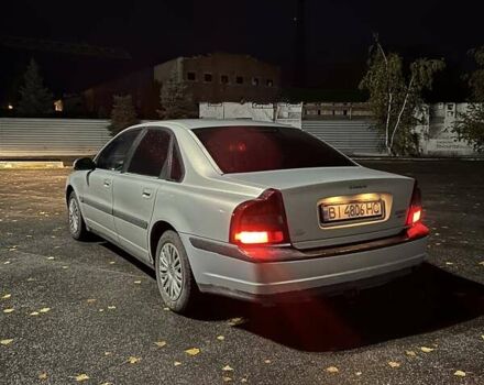 Серый Вольво С80, объемом двигателя 2.5 л и пробегом 444 тыс. км за 4700 $, фото 4 на Automoto.ua