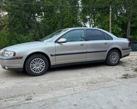 Серый Вольво С80, объемом двигателя 2.5 л и пробегом 444 тыс. км за 4700 $, фото 1 на Automoto.ua