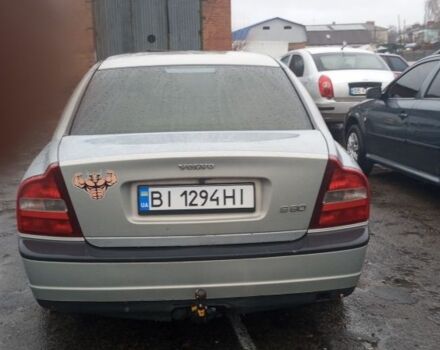 Серый Вольво С80, объемом двигателя 2.4 л и пробегом 440 тыс. км за 1500 $, фото 2 на Automoto.ua