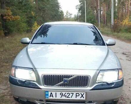 Серый Вольво С80, объемом двигателя 2.8 л и пробегом 229 тыс. км за 4900 $, фото 4 на Automoto.ua