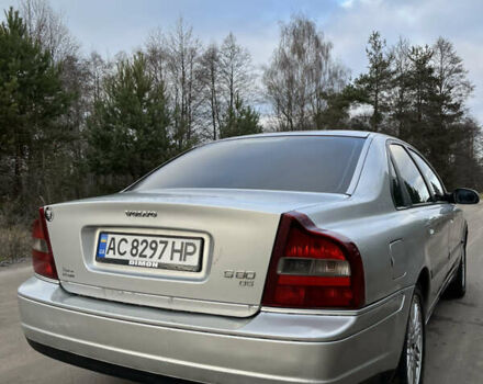 Серый Вольво С80, объемом двигателя 2.4 л и пробегом 450 тыс. км за 4000 $, фото 1 на Automoto.ua