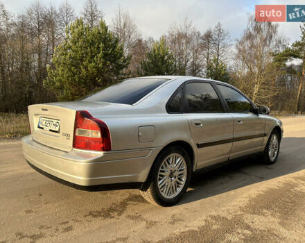 Серый Вольво С80, объемом двигателя 2.4 л и пробегом 450 тыс. км за 4000 $, фото 4 на Automoto.ua