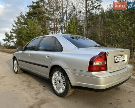 Серый Вольво С80, объемом двигателя 2.4 л и пробегом 450 тыс. км за 4000 $, фото 3 на Automoto.ua