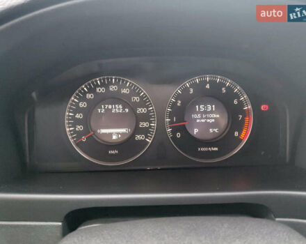 Серый Вольво С80, объемом двигателя 2.5 л и пробегом 178 тыс. км за 8500 $, фото 28 на Automoto.ua