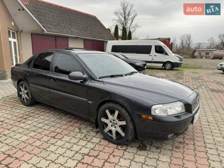 Серый Вольво С80, объемом двигателя 2.4 л и пробегом 290 тыс. км за 4200 $, фото 1 на Automoto.ua