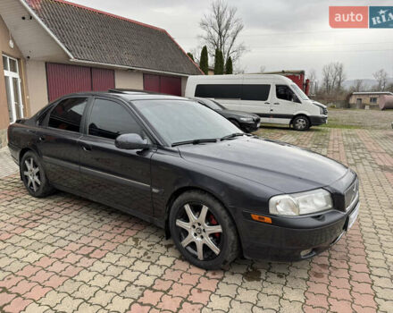 Серый Вольво С80, объемом двигателя 2.4 л и пробегом 290 тыс. км за 4200 $, фото 1 на Automoto.ua