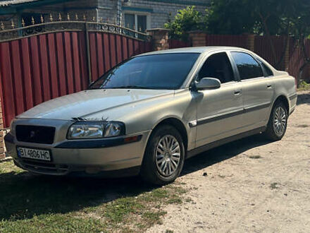 Серый Вольво С80, объемом двигателя 2.5 л и пробегом 444 тыс. км за 4700 $, фото 1 на Automoto.ua