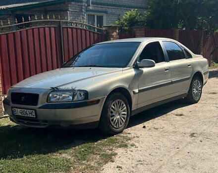 Серый Вольво С80, объемом двигателя 2.5 л и пробегом 444 тыс. км за 4700 $, фото 1 на Automoto.ua