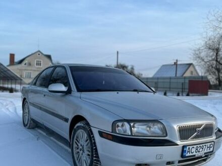 Серый Вольво С80, объемом двигателя 2.4 л и пробегом 440 тыс. км за 3700 $, фото 1 на Automoto.ua