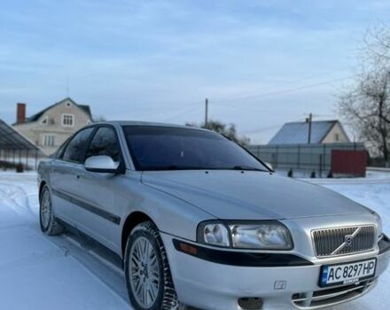 Серый Вольво С80, объемом двигателя 2.4 л и пробегом 440 тыс. км за 3700 $, фото 1 на Automoto.ua