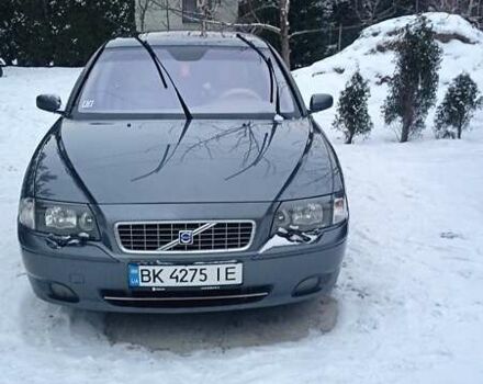 Серый Вольво С80, объемом двигателя 2.4 л и пробегом 442 тыс. км за 5200 $, фото 1 на Automoto.ua