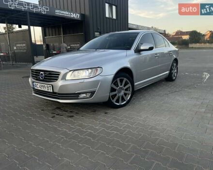 Серый Вольво С80, объемом двигателя 3.2 л и пробегом 230 тыс. км за 9500 $, фото 1 на Automoto.ua
