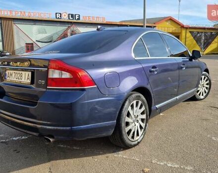 Синий Вольво С80, объемом двигателя 2.4 л и пробегом 182 тыс. км за 14000 $, фото 5 на Automoto.ua