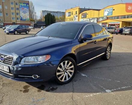 Синий Вольво С80, объемом двигателя 2.4 л и пробегом 182 тыс. км за 14000 $, фото 2 на Automoto.ua