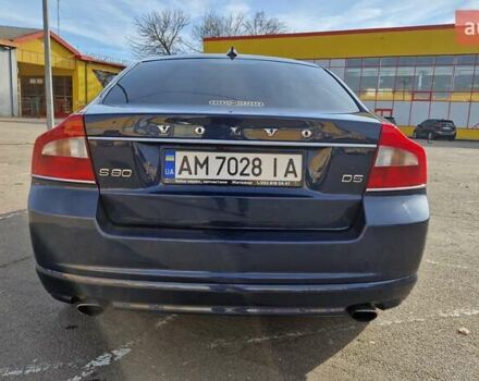 Синий Вольво С80, объемом двигателя 2.4 л и пробегом 182 тыс. км за 14000 $, фото 4 на Automoto.ua