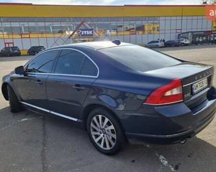 Синий Вольво С80, объемом двигателя 2.4 л и пробегом 182 тыс. км за 14000 $, фото 3 на Automoto.ua