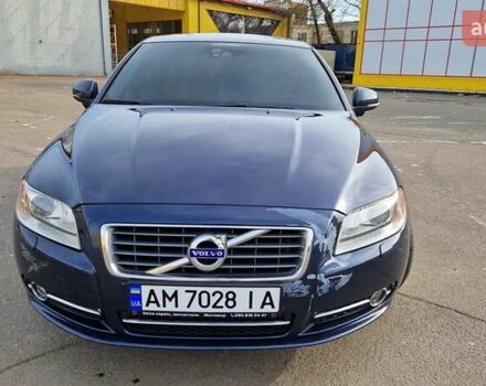 Синий Вольво С80, объемом двигателя 2.4 л и пробегом 182 тыс. км за 14000 $, фото 12 на Automoto.ua