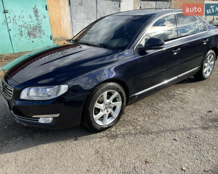 Синий Вольво С80, объемом двигателя 1.97 л и пробегом 386 тыс. км за 11500 $, фото 1 на Automoto.ua