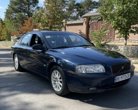 Синий Вольво С80, объемом двигателя 2.8 л и пробегом 258 тыс. км за 3300 $, фото 1 на Automoto.ua