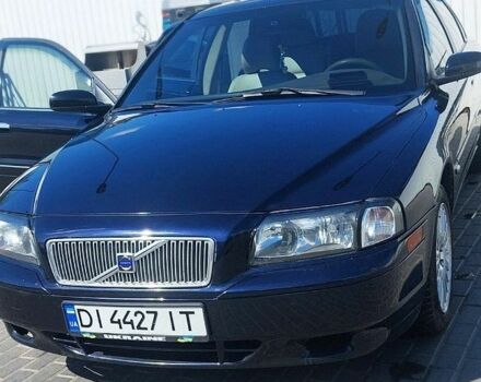Синий Вольво С80, объемом двигателя 2.4 л и пробегом 355 тыс. км за 5500 $, фото 1 на Automoto.ua