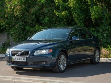 Синий Вольво С80, объемом двигателя 2.4 л и пробегом 405 тыс. км за 7800 $, фото 1 на Automoto.ua