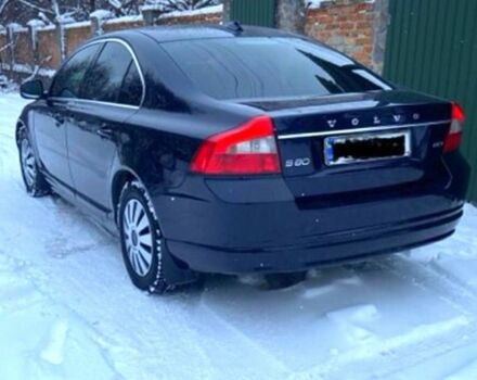 Синий Вольво С80, объемом двигателя 2.5 л и пробегом 297 тыс. км за 7000 $, фото 1 на Automoto.ua