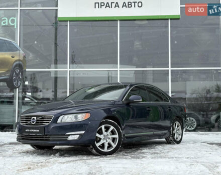 Синий Вольво С80, объемом двигателя 2.95 л и пробегом 129 тыс. км за 14300 $, фото 1 на Automoto.ua