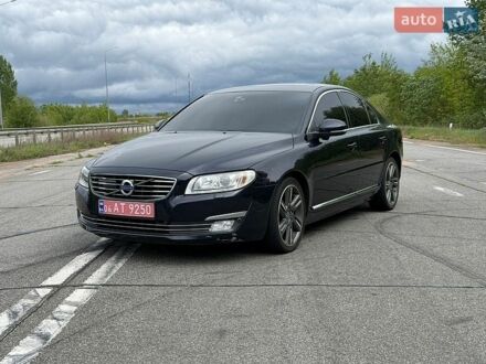 Синий Вольво С80, объемом двигателя 2 л и пробегом 190 тыс. км за 14800 $, фото 1 на Automoto.ua