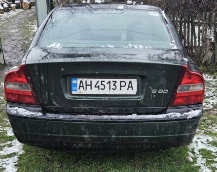 Зеленый Вольво С80, объемом двигателя 2.9 л и пробегом 440 тыс. км за 993 $, фото 4 на Automoto.ua