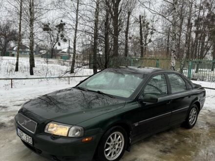 Зеленый Вольво С80, объемом двигателя 2.5 л и пробегом 340 тыс. км за 2500 $, фото 1 на Automoto.ua
