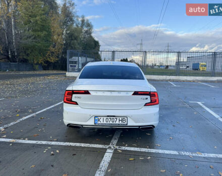 Вольво S90 2017 у Броварах на Automoto.ua Білий Вольво S90, об'ємом двигуна 1.97 л та пробігом 185 тис. км за 21500 $, фото 5 на Automoto.ua