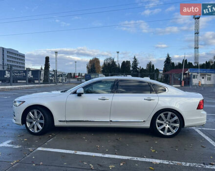 Вольво S90 2017 у Броварах на Automoto.ua Білий Вольво S90, об'ємом двигуна 1.97 л та пробігом 185 тис. км за 21500 $, фото 7 на Automoto.ua