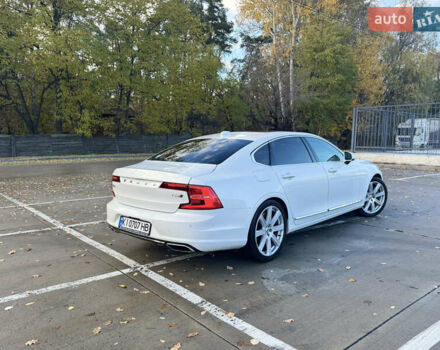 Вольво S90 2017 у Броварах на Automoto.ua Білий Вольво S90, об'ємом двигуна 1.97 л та пробігом 185 тис. км за 21500 $, фото 4 на Automoto.ua