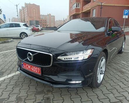 Черный Вольво С90, объемом двигателя 2 л и пробегом 120 тыс. км за 21500 $, фото 1 на Automoto.ua